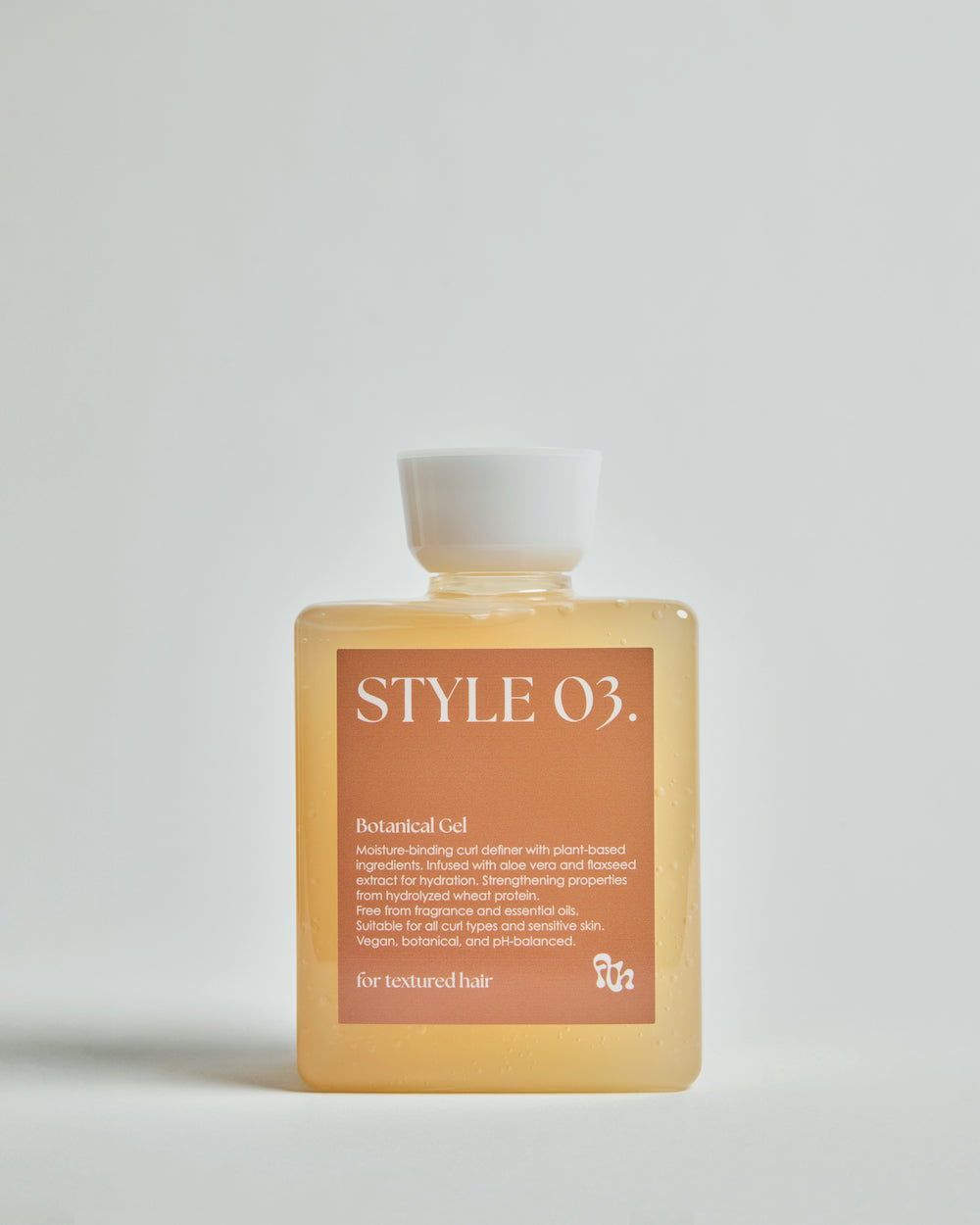 botanisk hår gel för lockigt hår