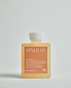 botanisk hår gel för lockigt hår